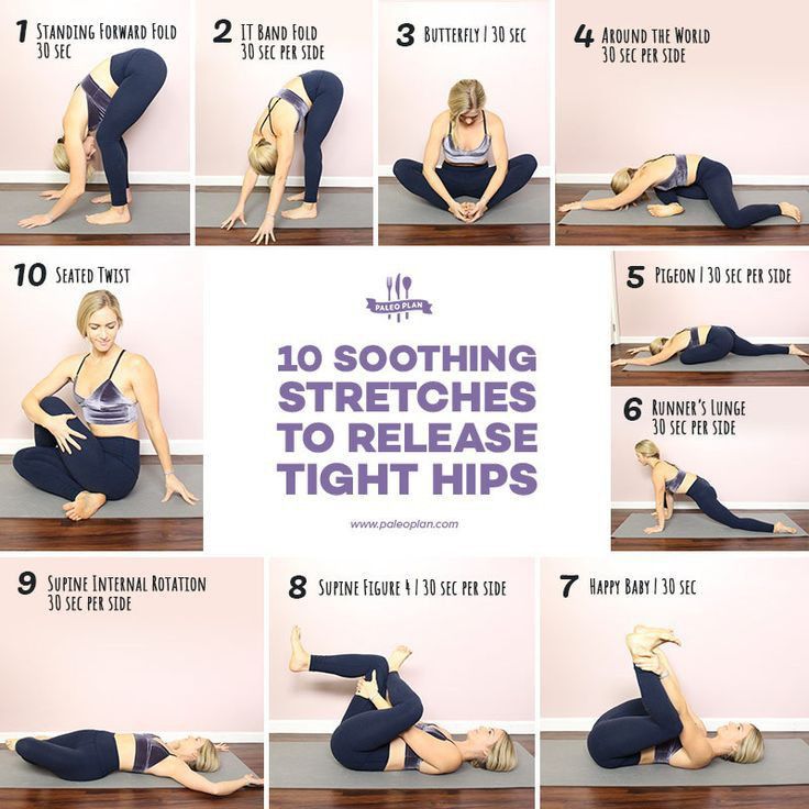 10 Best Stretches For Tight Hip Flexors in 2020
