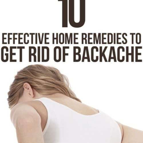10 Effective Home Remedies To Get Rid Of Backache