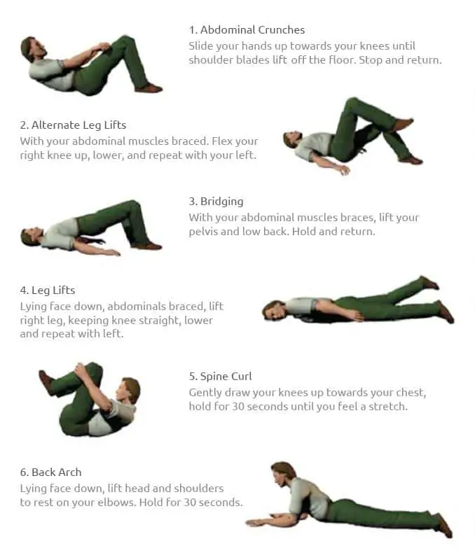 24 best Physical Therapy Exercises For Lower Back images on Pinterest ...