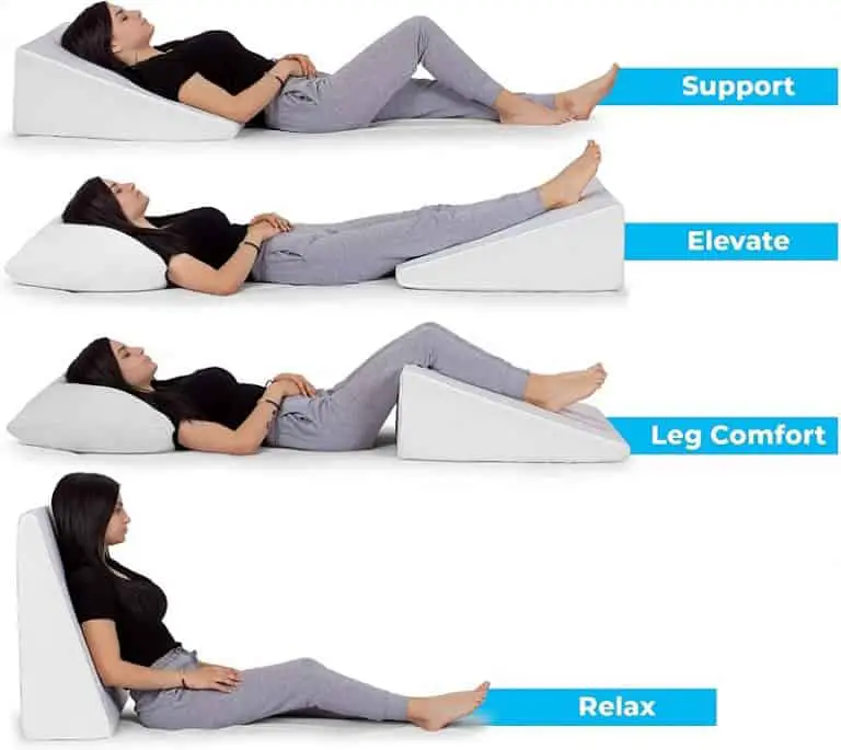 4 Best Wedge Pillows For Back Pain: Work As Expected?