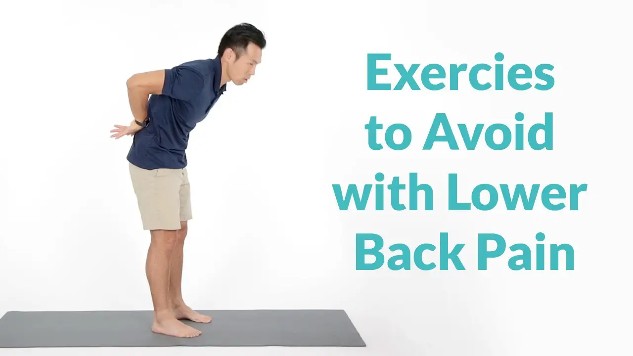 5 Exercises to AVOID with Lower Back Pain &  Sciatica ...