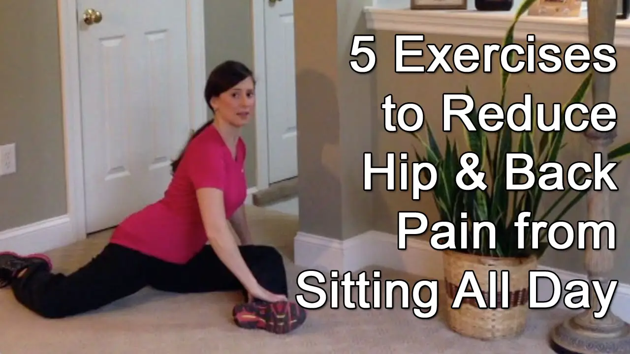 5 Exercises to Reduce Hip and Lower Back Pain from Sitting ...