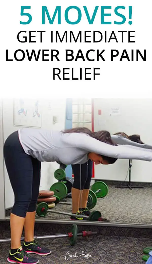 5 Moves For Instant Lower Back Pain Relief