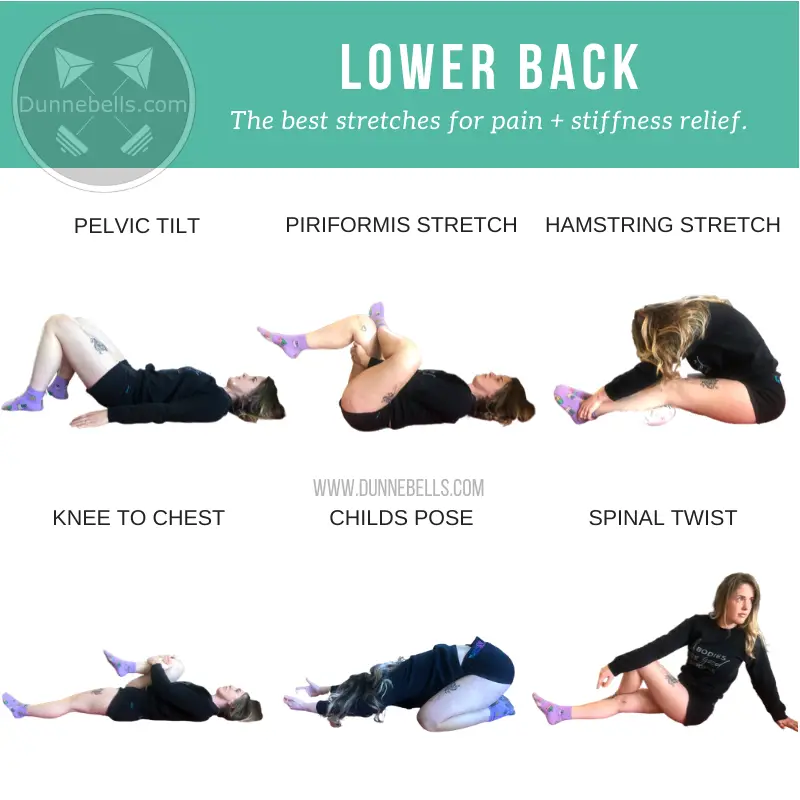 6 Best Stretches for Lower Back under Weight Loss Programs