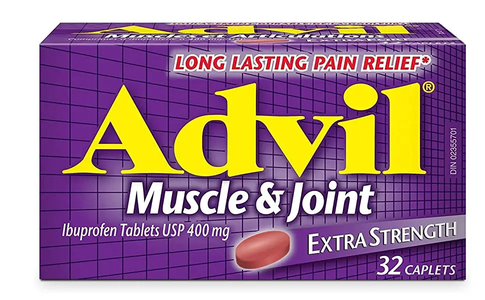 Advil Extra Strength Caplets for Muscle and Joint Pain ...