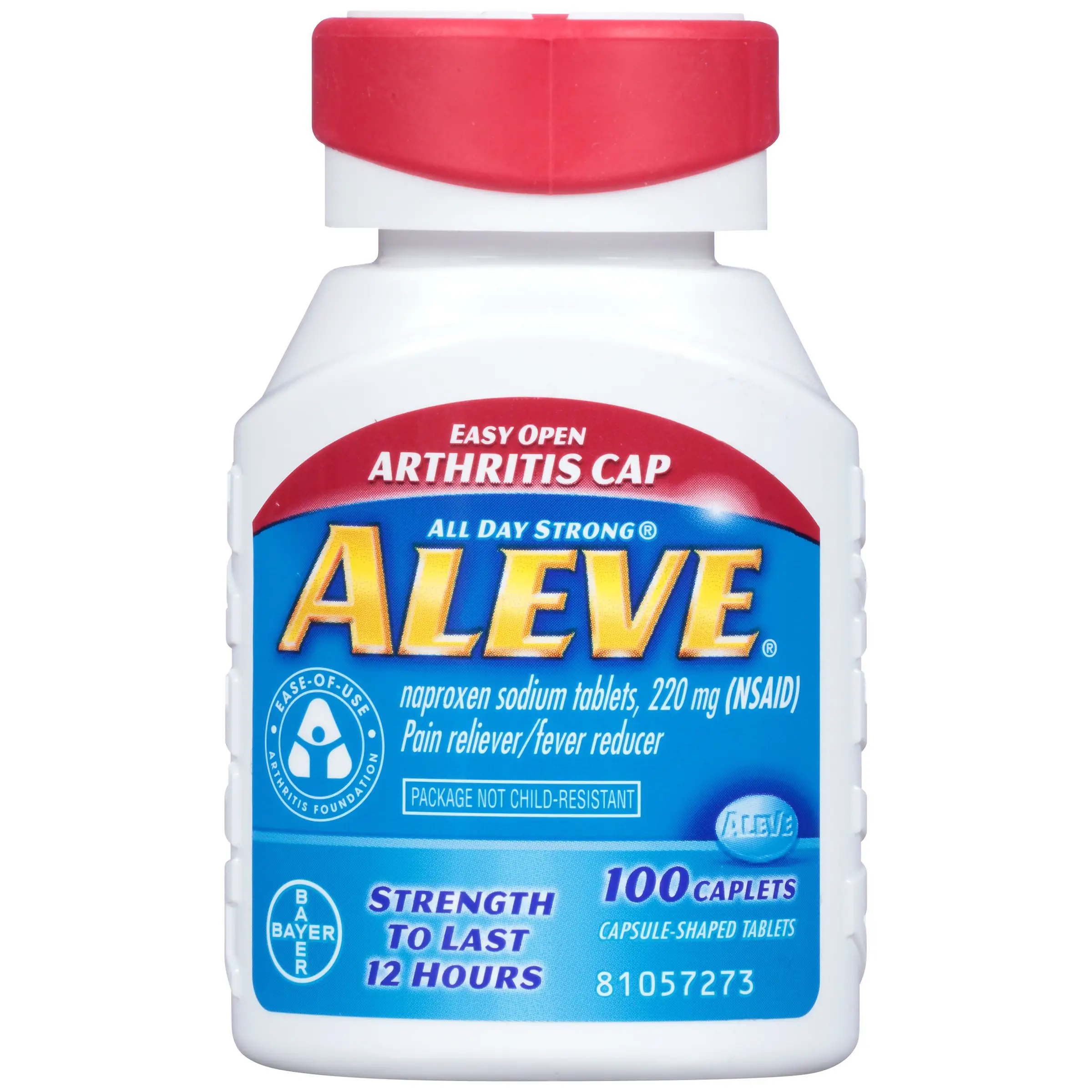 Aleve 220 mg Naproxen Sodium Caplets with Easy Open ...