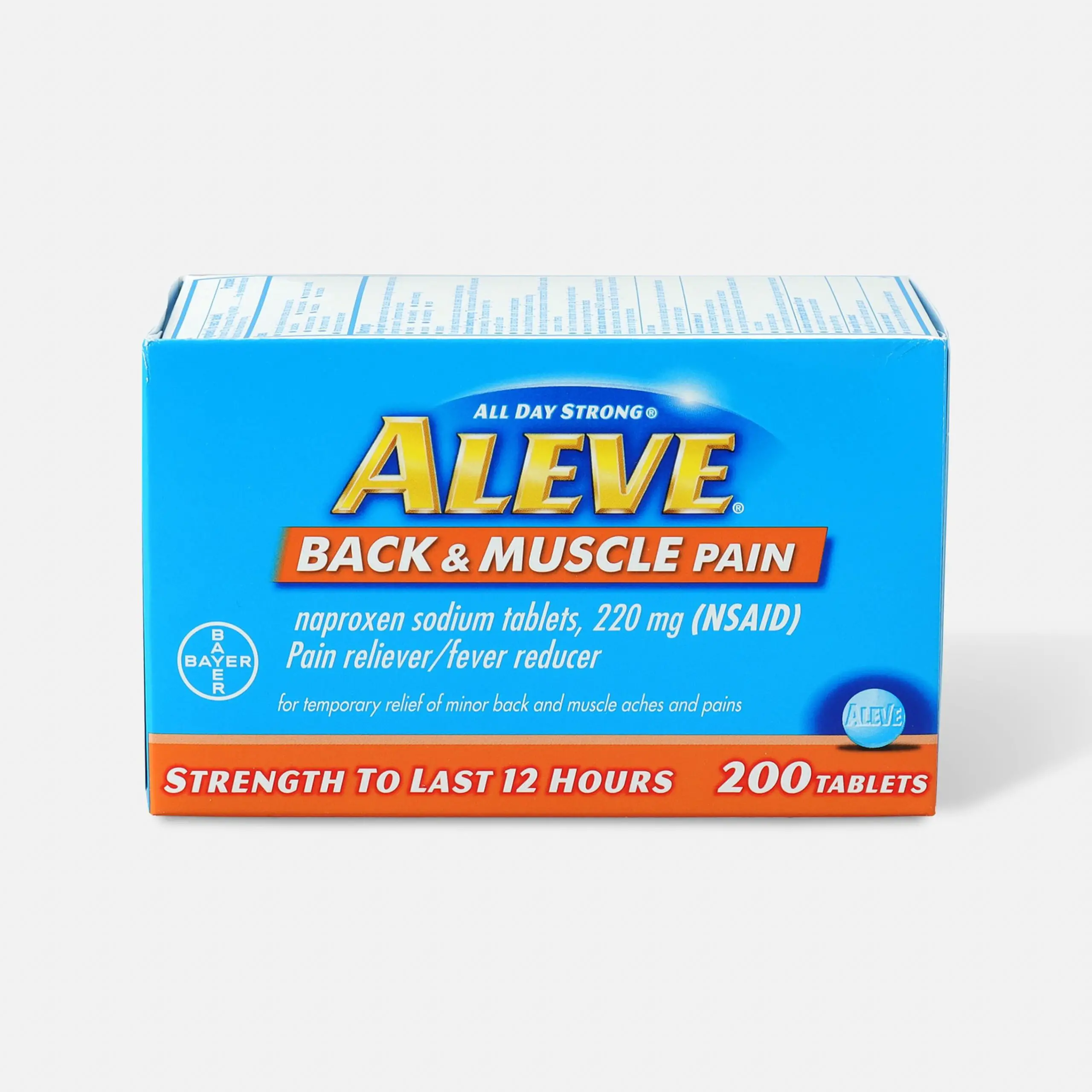 Aleve Back &  Muscle Pain, 200ct