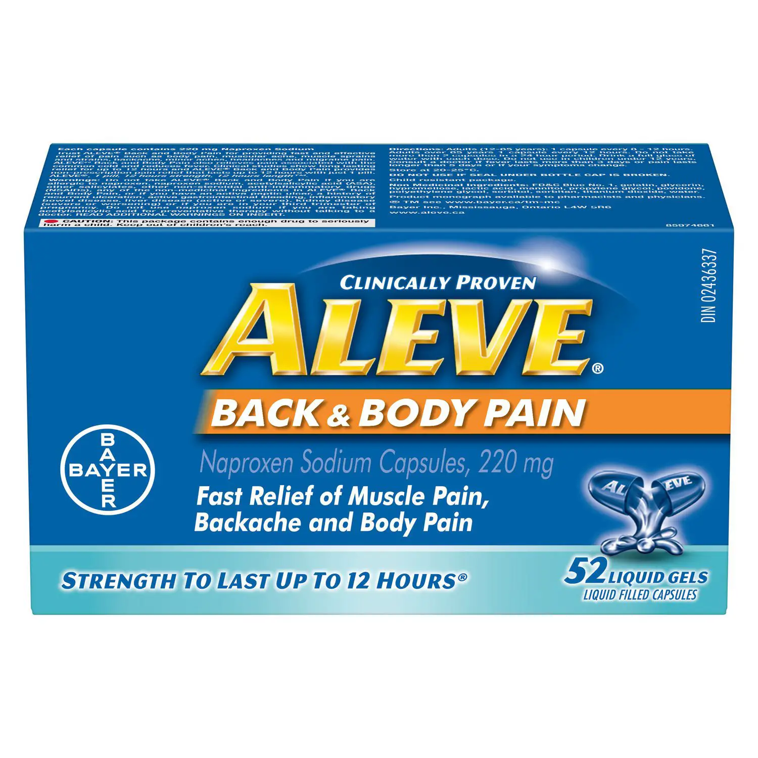 ALEVEÂ® Back &  Body Pain Reliever, 220mg