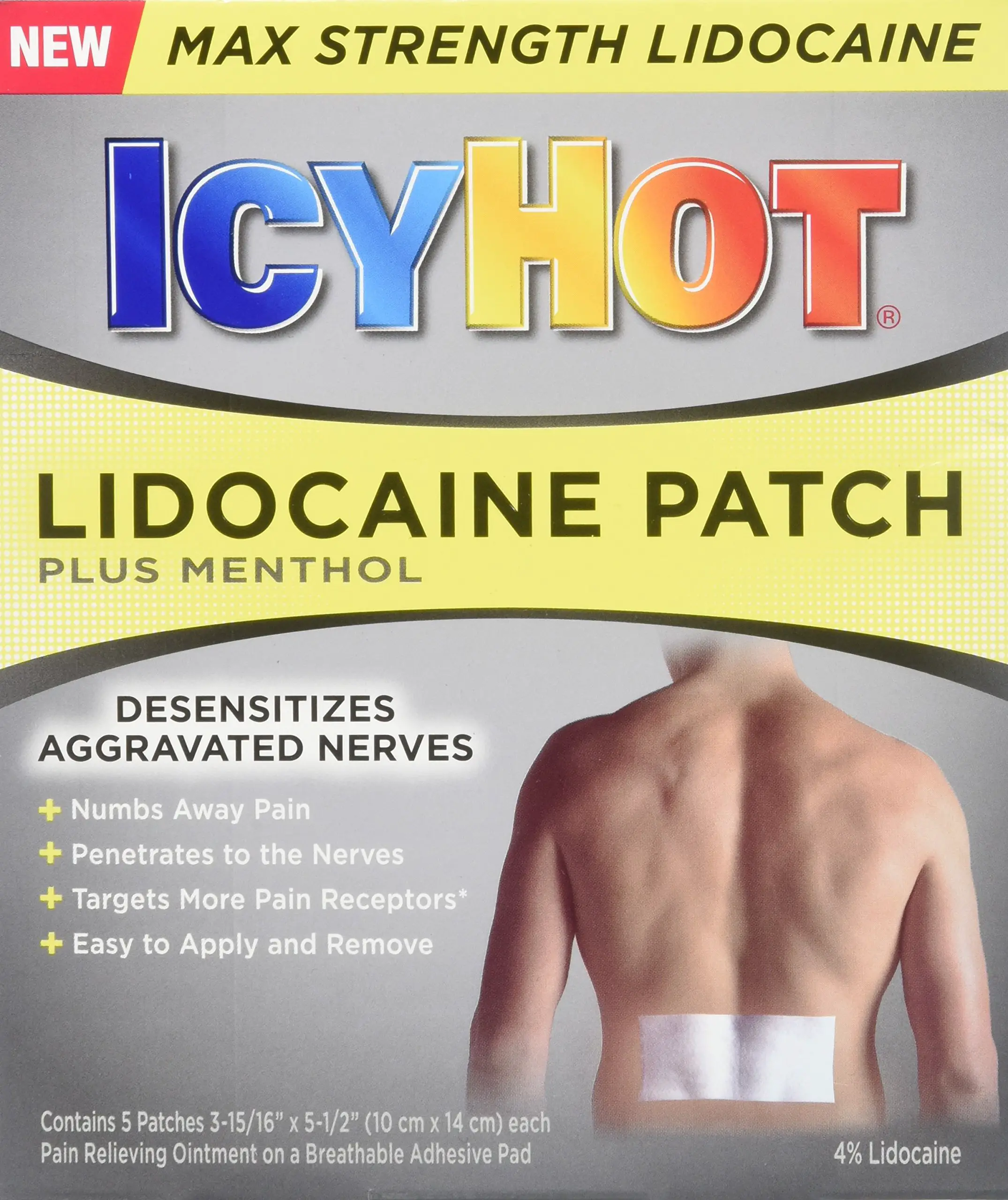 Amazon.com: Icy Hot Extra Strength Medicated Patch, Small, 5