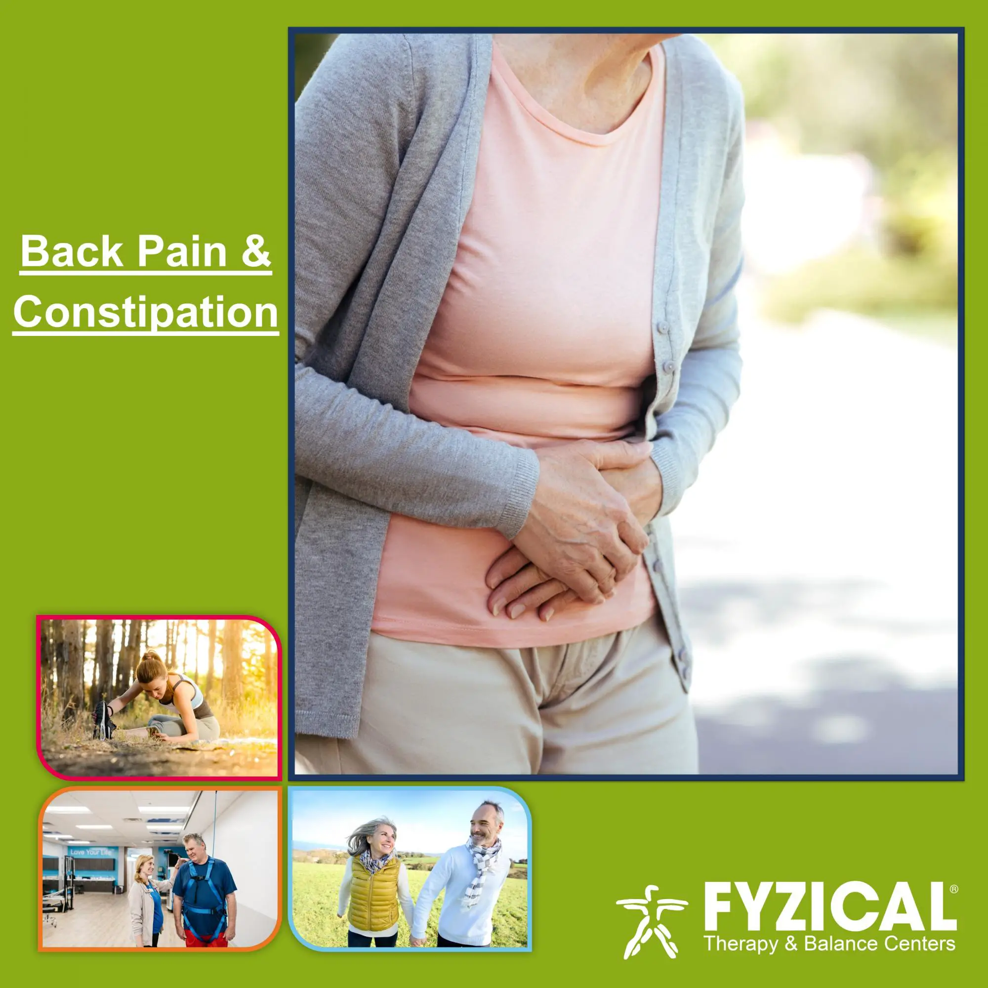 Back Pain &  Constipation