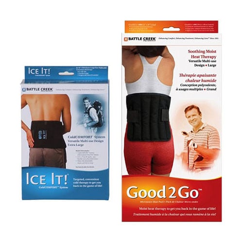 Back Pain Kit with Moist Heat and Cold Therapy BTF00650