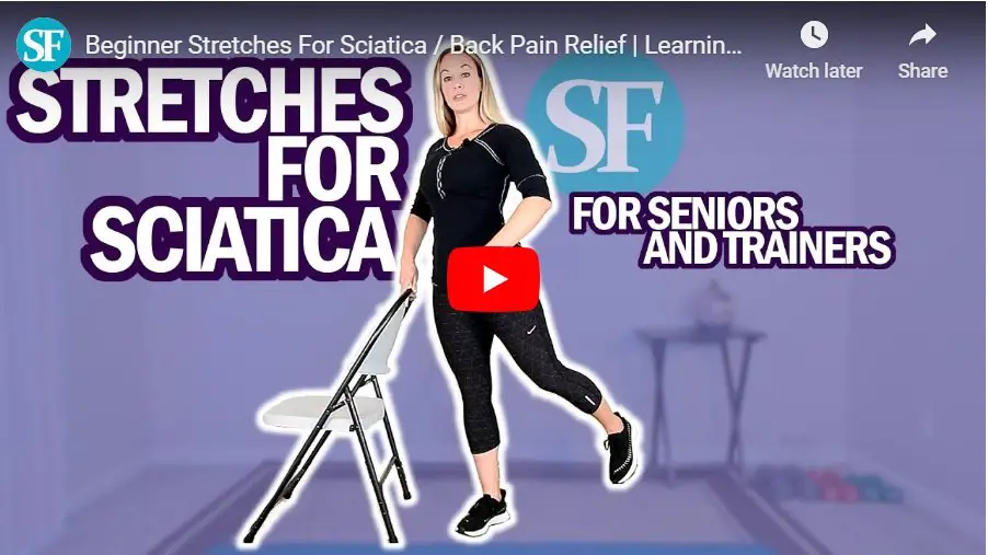 Beginner Stretches For Sciatica / Back Pain Relief ...