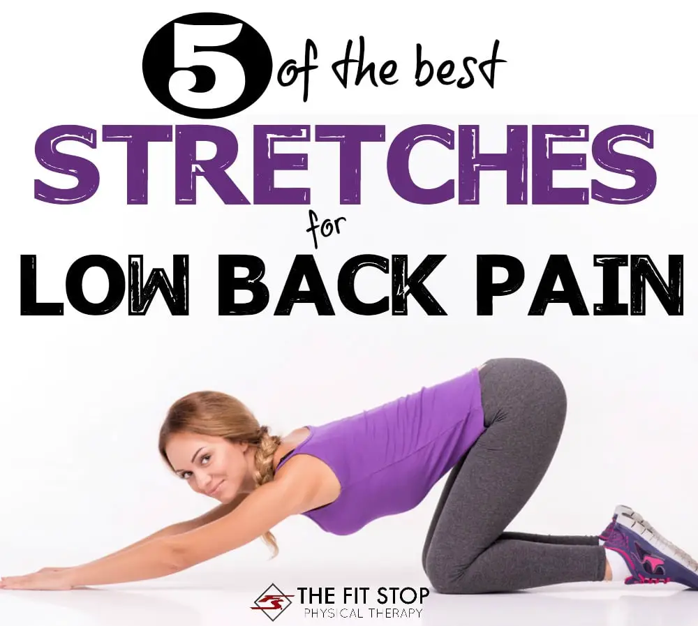 Best Stretches For Low Back Pain