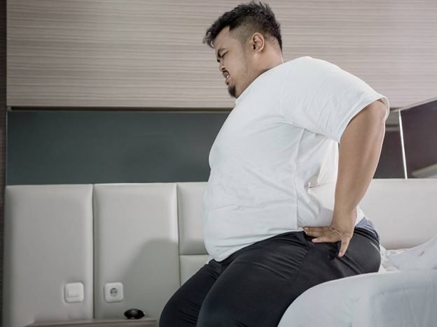 Can being overweight cause back pain?