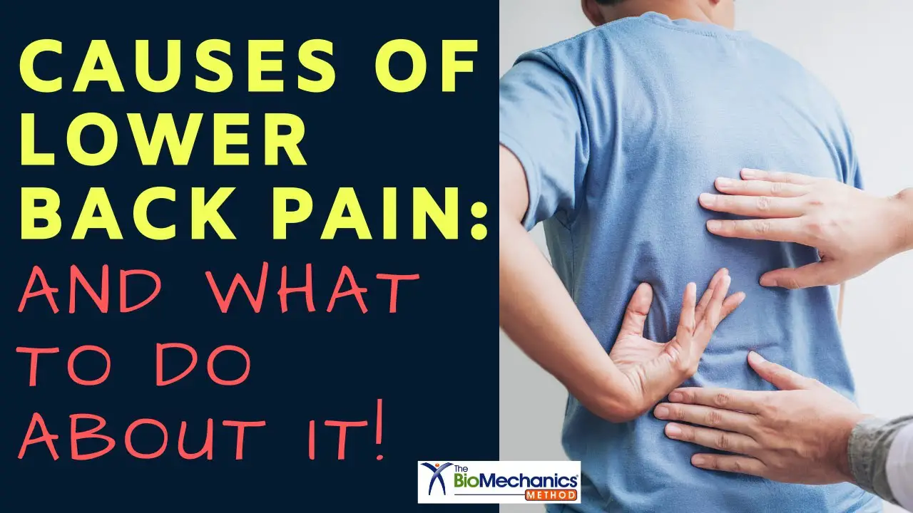 Causes of Lower Back Pain and Hip Pain