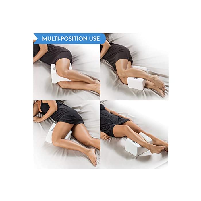 ComfiLife Orthopedic Knee Pillow for Sciatica Relief, Back Pain, Leg ...