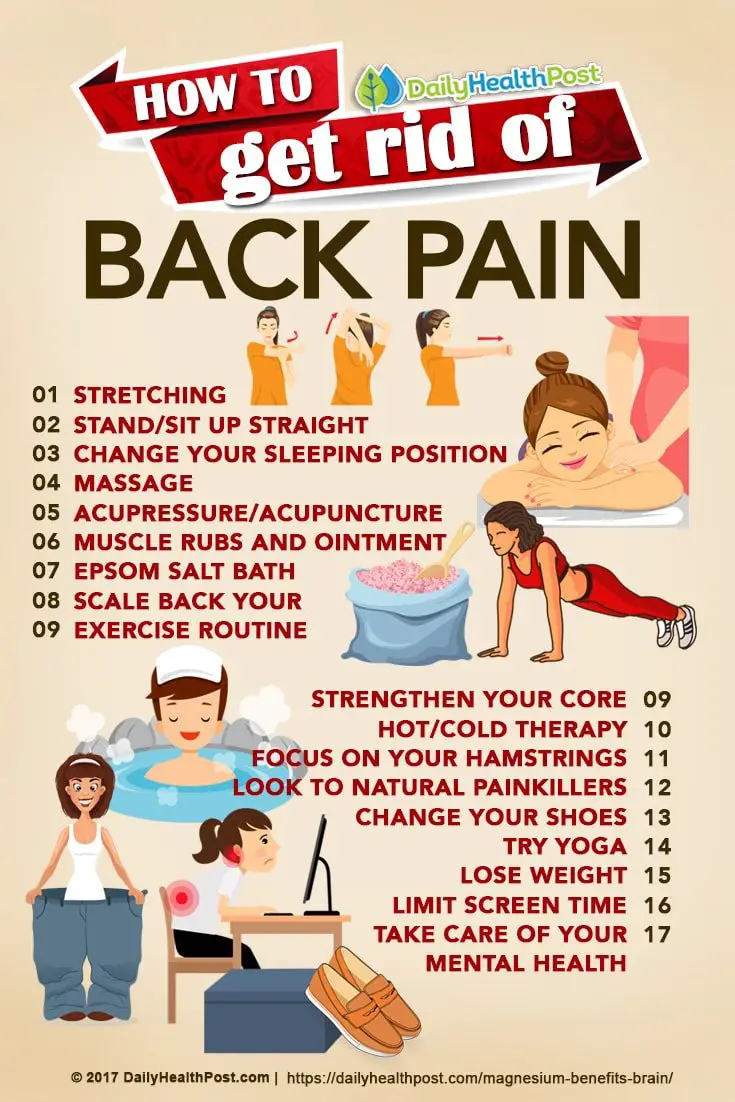 Daily Health Post: 17 Best Home Remedies for Back Pain Relief