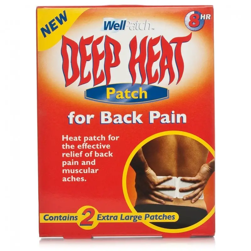 Deep Heat Patch For Back Pain 2 Patches