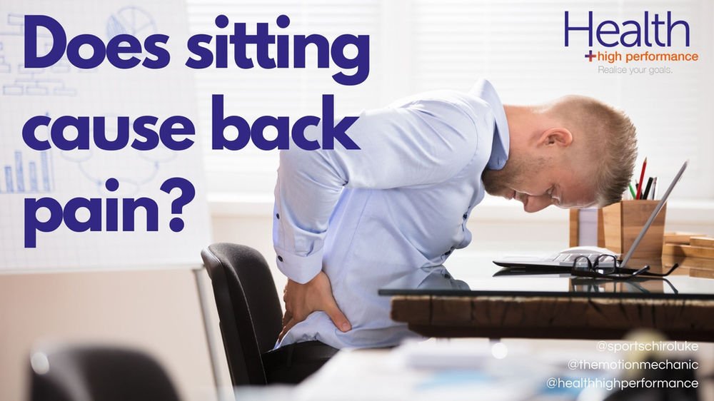 Does sitting cause back pain