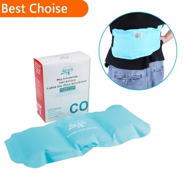 FamilyCareACCU Gel Hot &  Cold Ice Pack for Wraps Around Shoulder, Waist ...