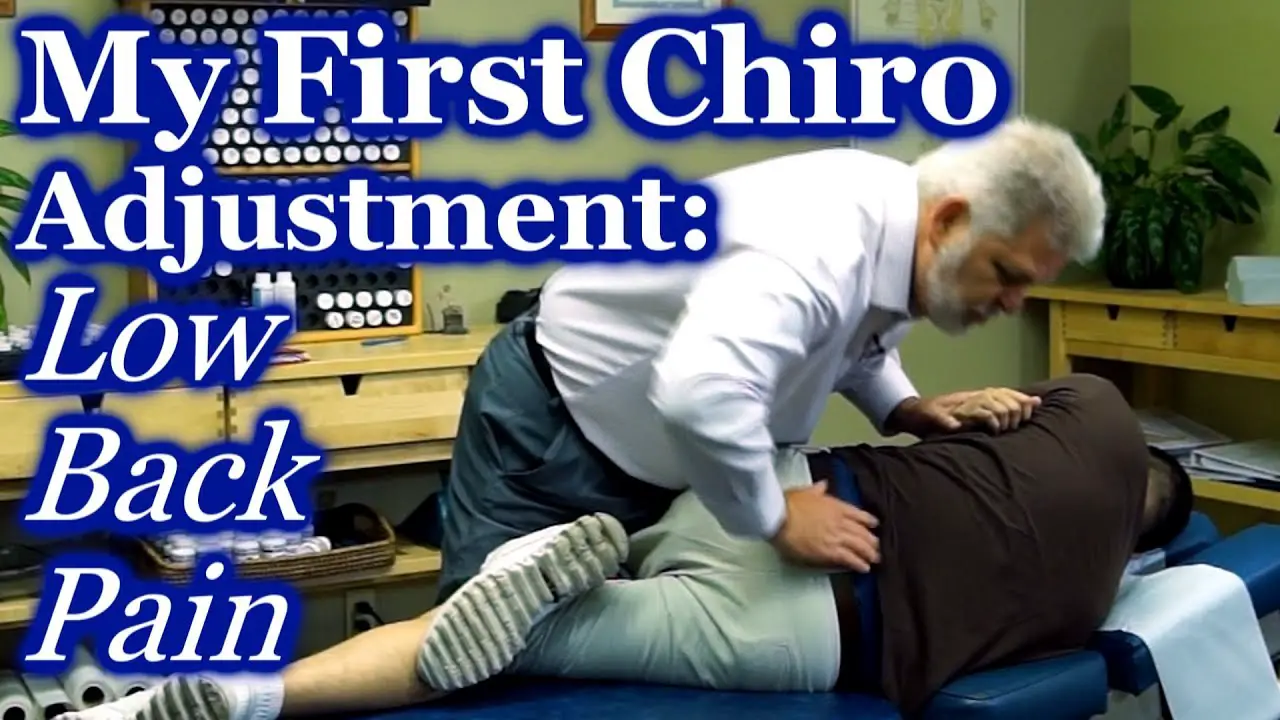 First Time Chiropractor Back Adjustment Demonstration for ...