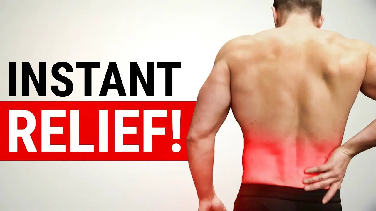 Fix Lower Back Pain In 2 EASY STEPS! (INSTANT RELIEF)