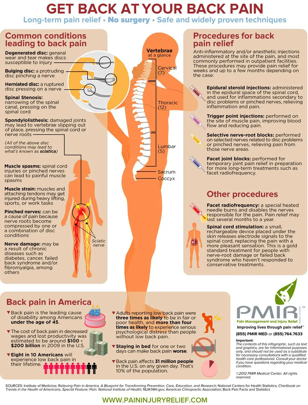 Gear up for Pain Month with our Back Pain Infographic