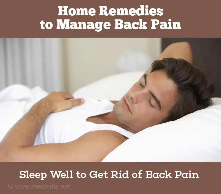 Home Remedies to Manage Back Pain