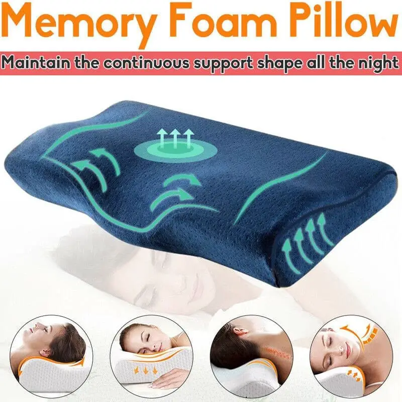 Home Textile Cervical Pillows Memory Foam Health Care Pain Releases ...