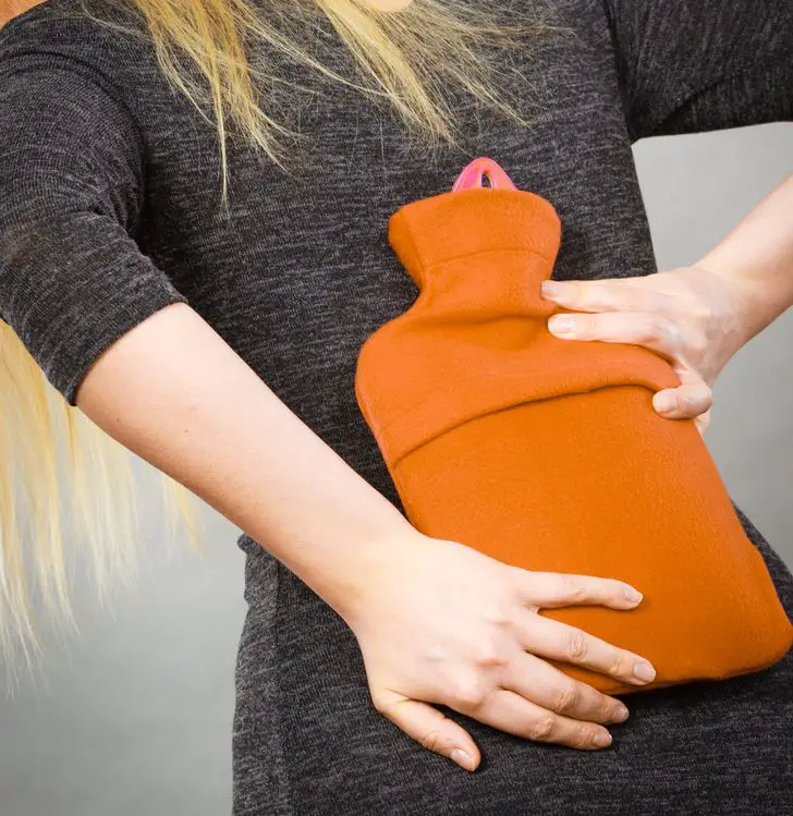 How an extra long hot water bottle eases back pain