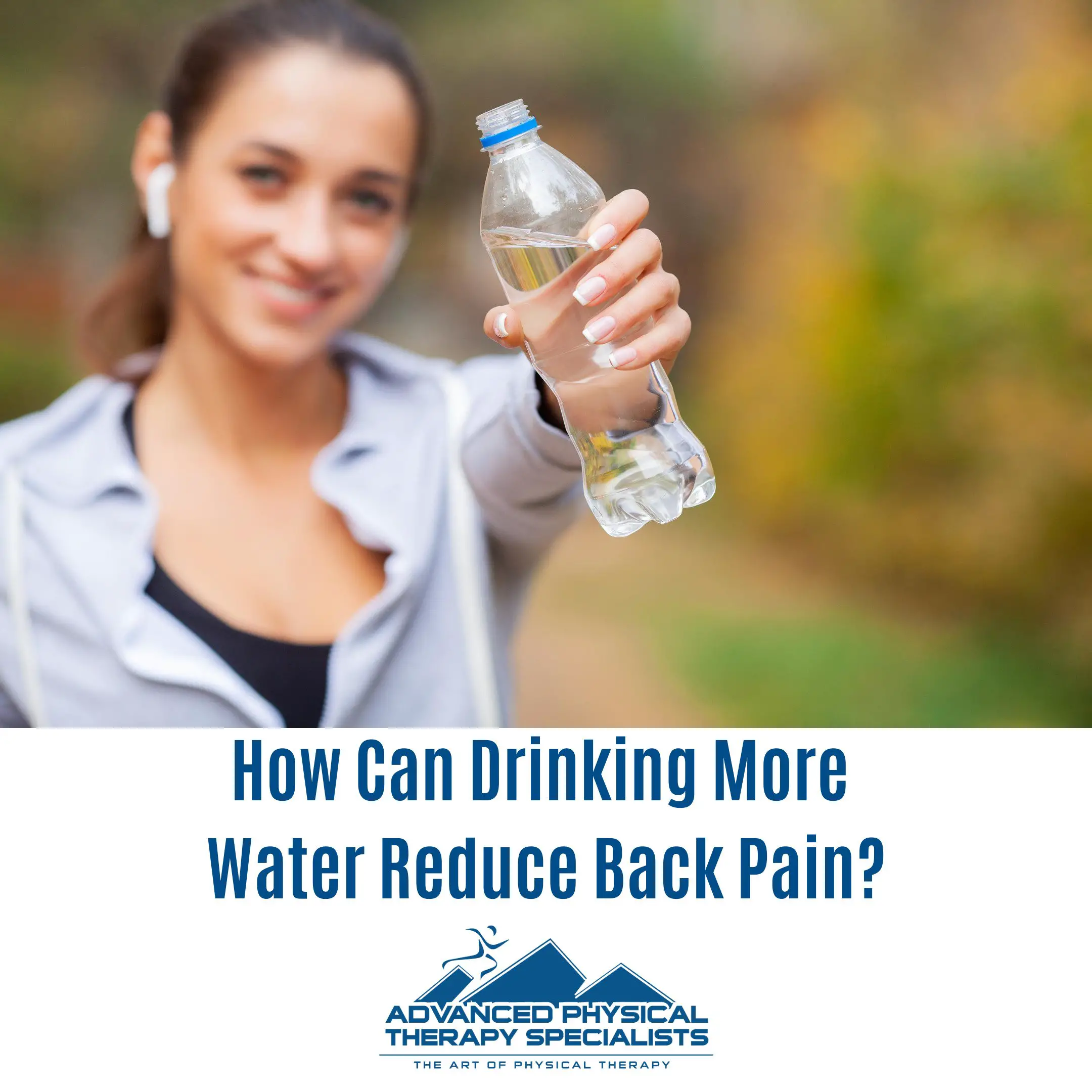 How Can Drinking More Water Reduce Back Pain?