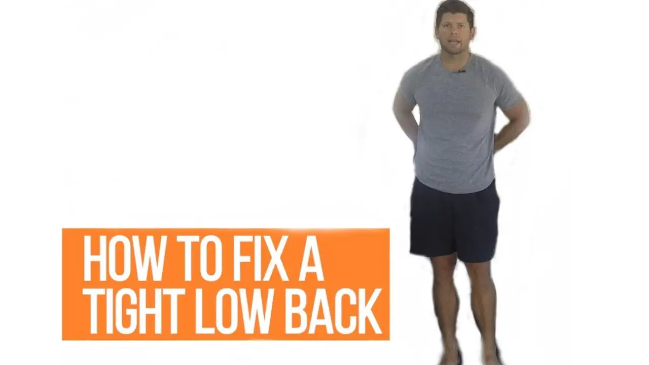 How to Fix a Tight Low Back (3 simple movements)