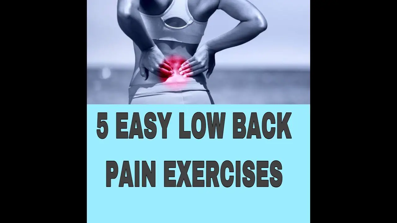 How to fix low back pain ? Best exercise at home