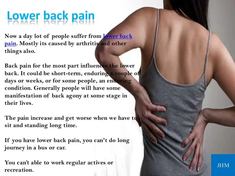 How to relief from Lower back pain with exercise?