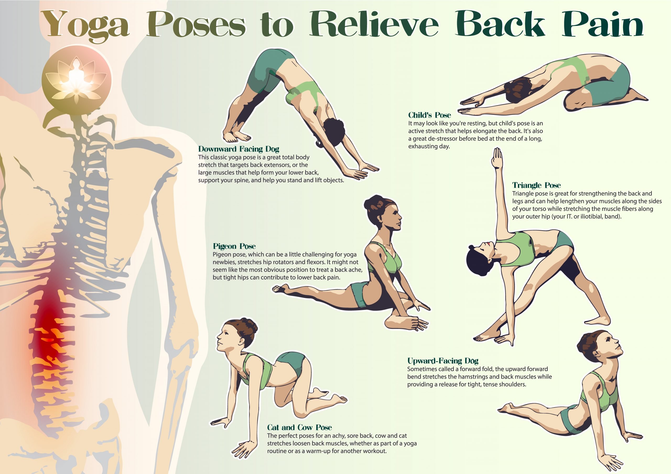 How to relieve back pain: 6 best yoga poses