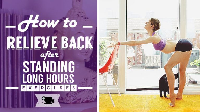How To Help Back Pain From Standing All Day