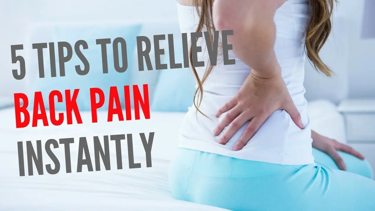 How To Relieve Lower Back Pain Instantly? (THIS WORKS ...