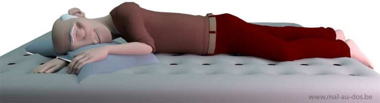 How to sleep on a bad mattress if you have back pain