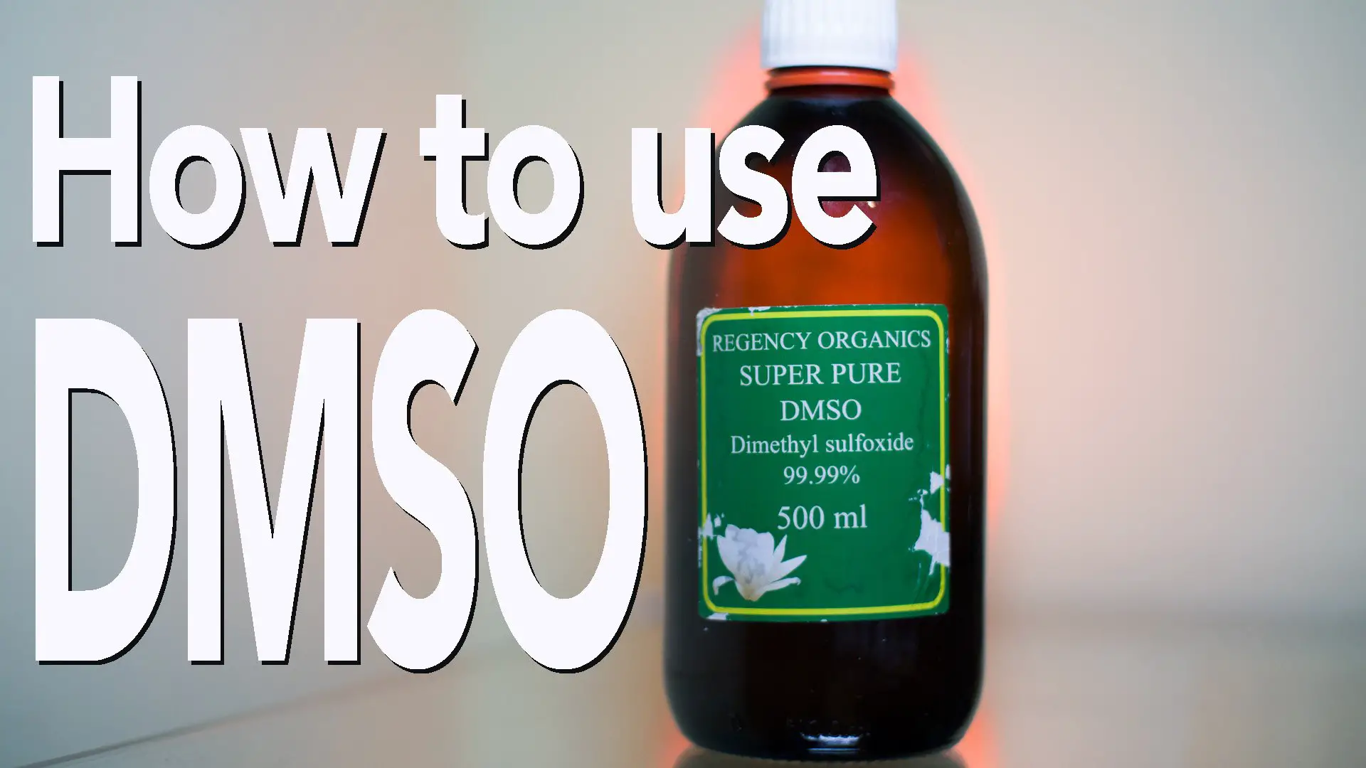 How to use DMSO