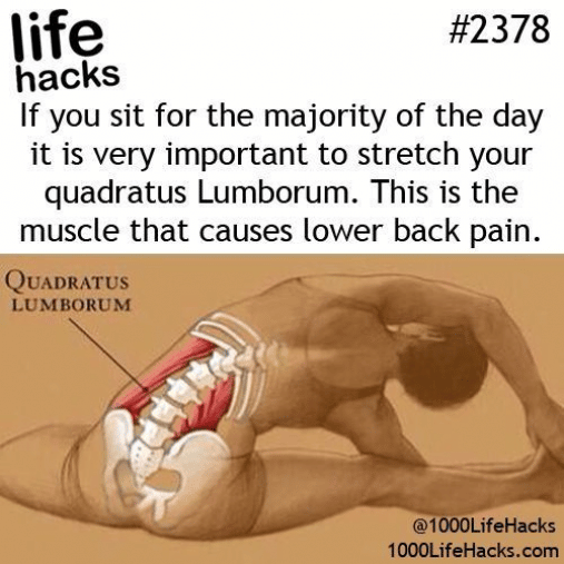 I think this is why my back hurts lately. #PsoasRelease in 2020