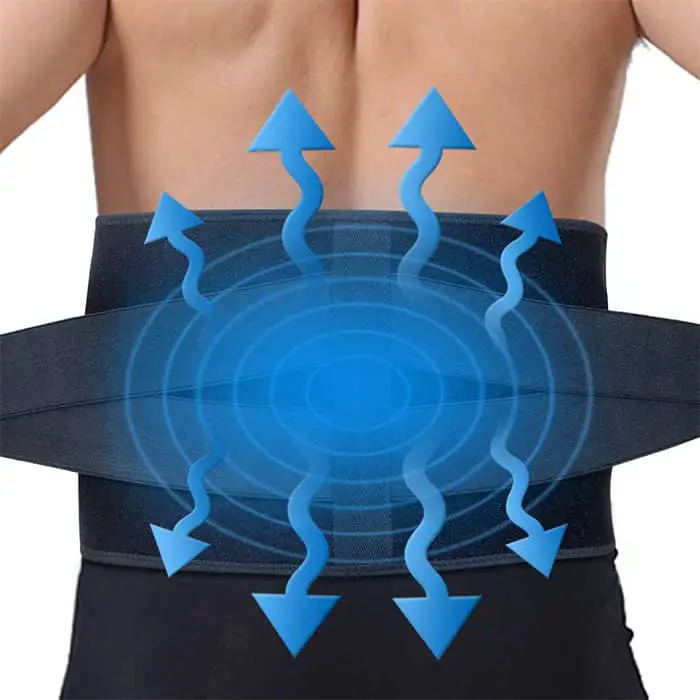 Ice Pack for Lower Back Pain Relief/Back Brace with Ice Packs for Lower ...