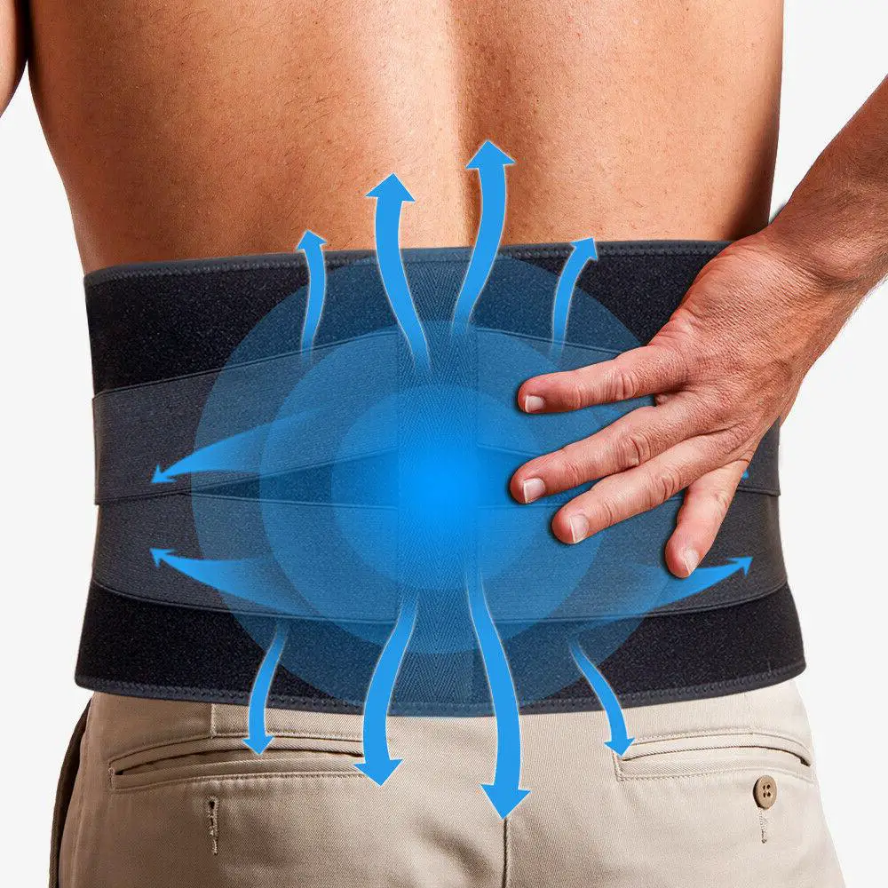 Ice Pack for Lower Back Pain Relief/Back Brace