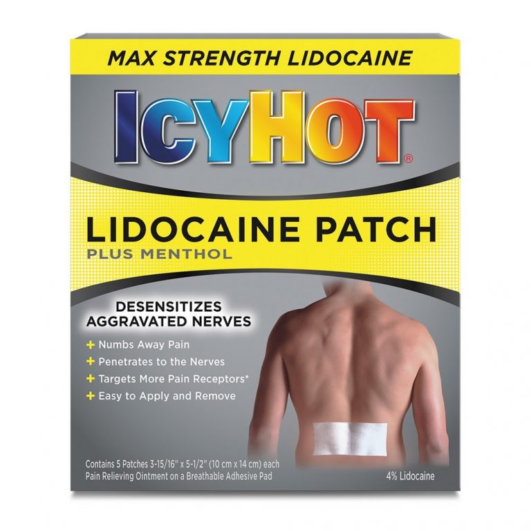 Is Lidocaine Or Menthol Better For Back Pain