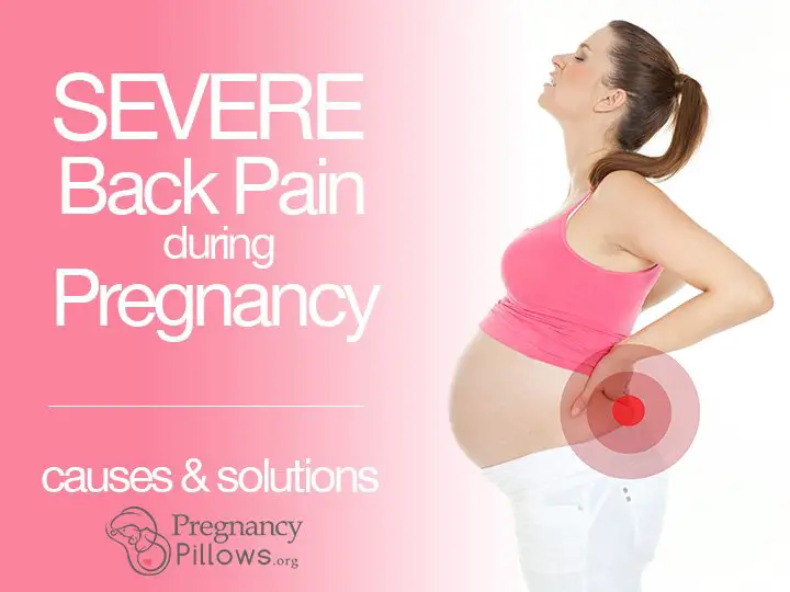 Left side back pain pregnancy