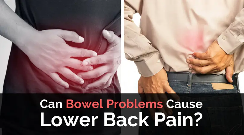 Low Back Pain And Bowel Problems Can Be Linked