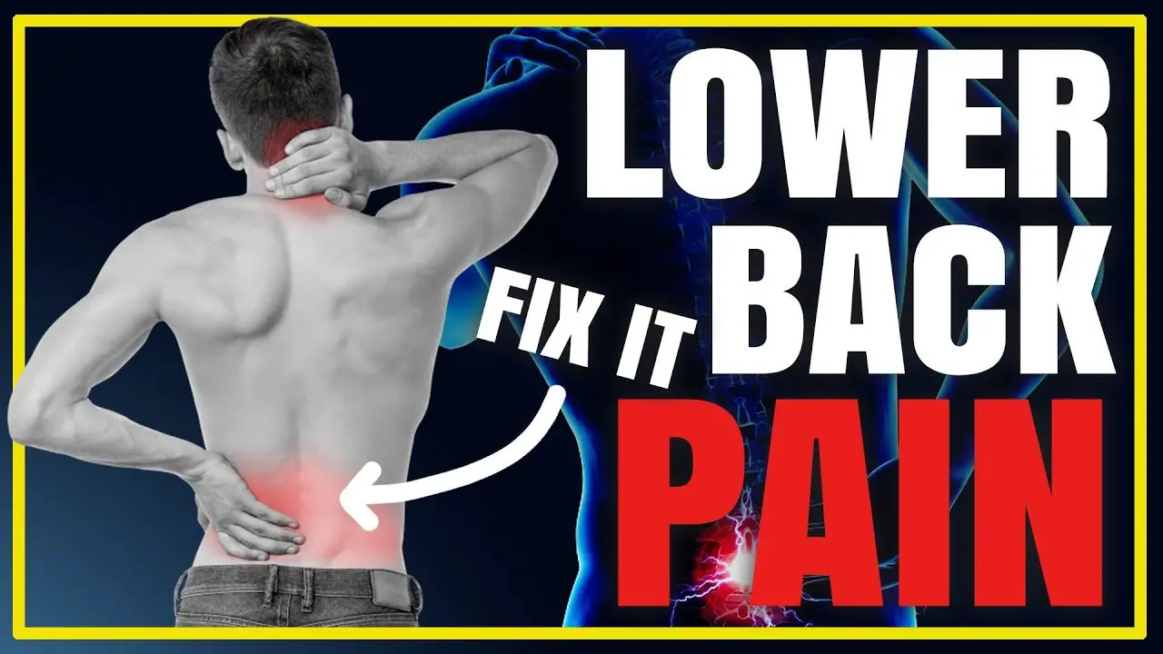 Lower back pain causes