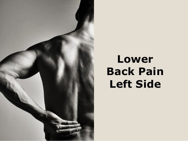 Lower back pain left side