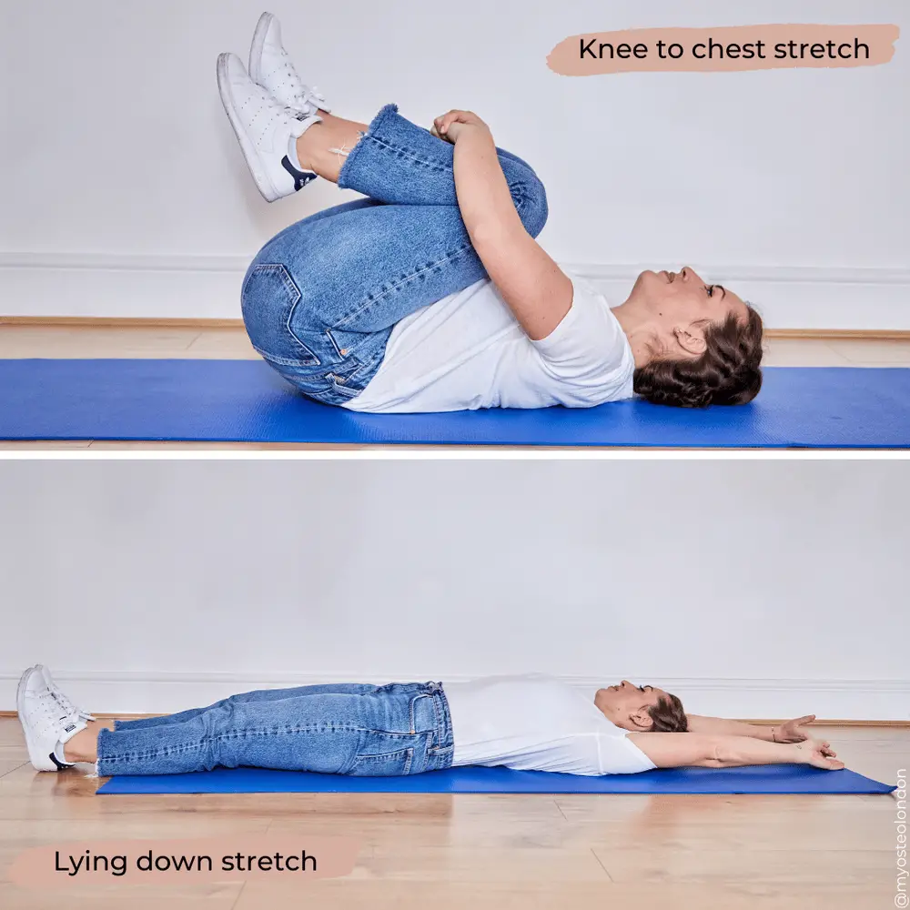 Lower back stretches