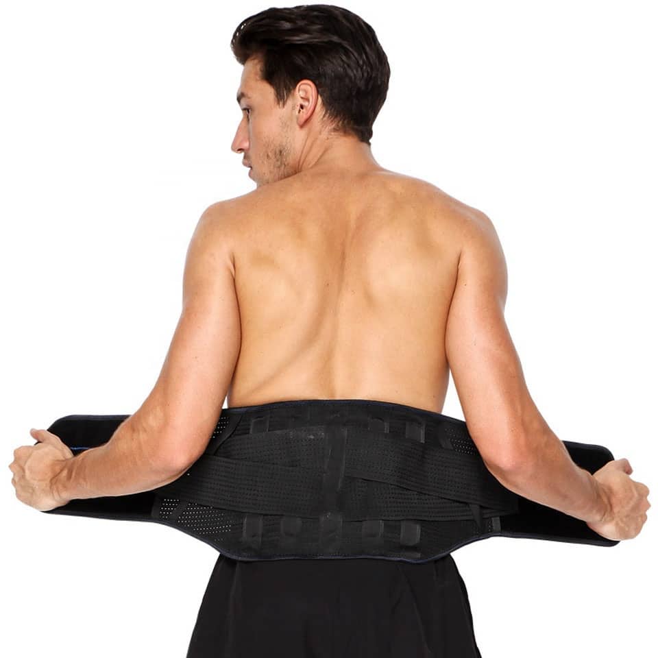 Lumbar Brace Weight Lifting Pain Relief Lower Back Support Belt