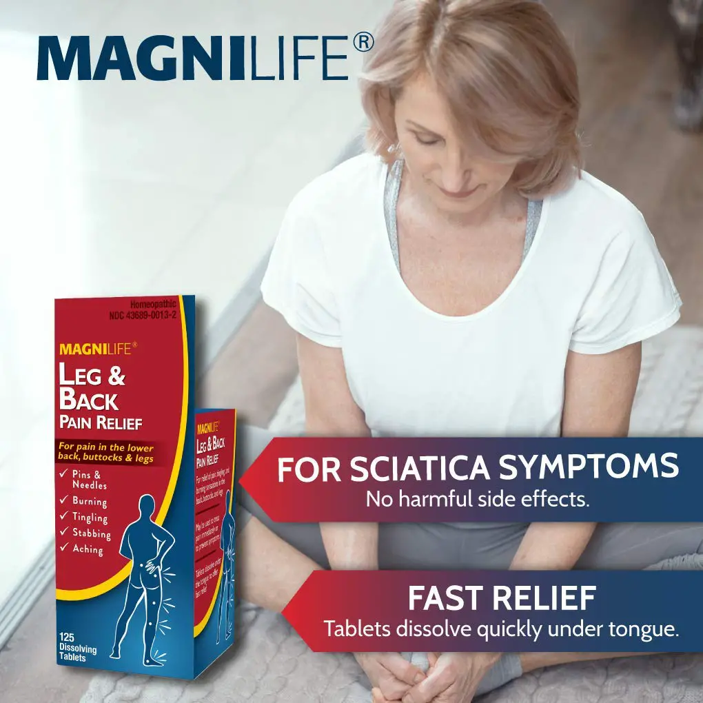 MagniLife Leg &  Back Pain Relief Targets Sciatica Symptoms ...